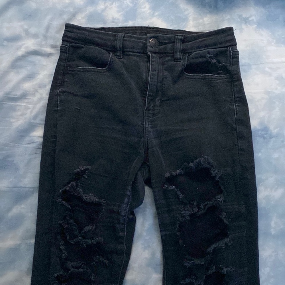 Black Ripped Jeans